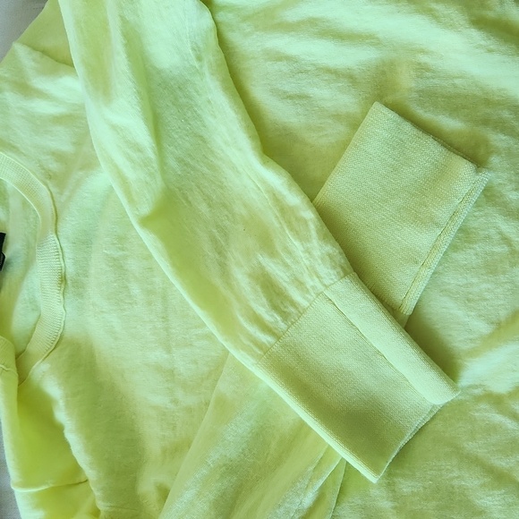 Vintage Banana Republic neon yellow sweater - Picture 8 of 9